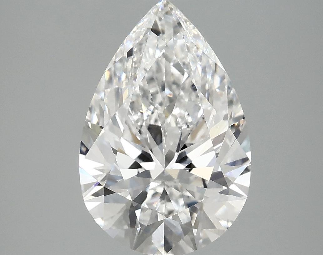 3.04 Carat Pear Shaped Excellent Cut VS1 IGI Certified Lab Grown Diamond