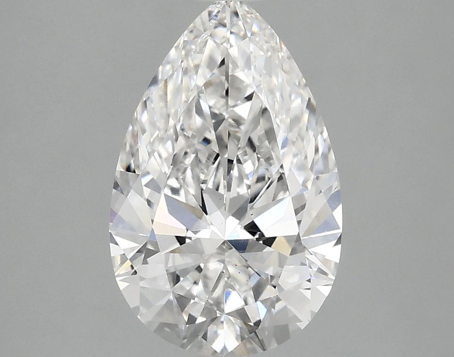 2.1 Carat Pear Shaped Ideal Cut VS1 IGI Certified Lab Grown Diamond