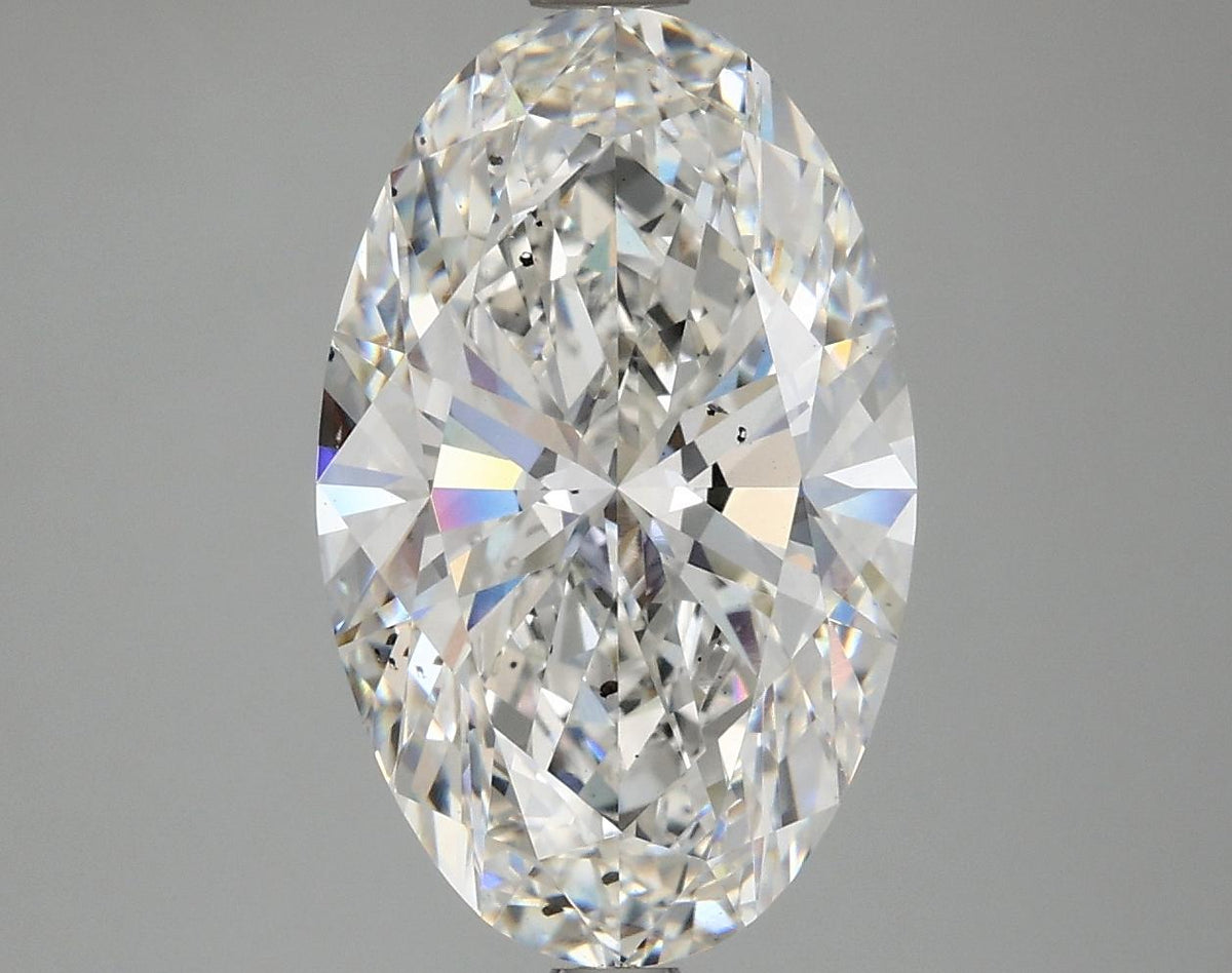 4.66 Carat Oval Shaped Excellent Cut SI1 IGI Certified Lab Grown Diamond