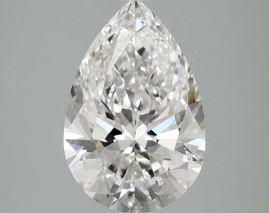 3.04 Carat Pear Shaped Excellent Cut VS1 IGI Certified Lab Grown Diamond