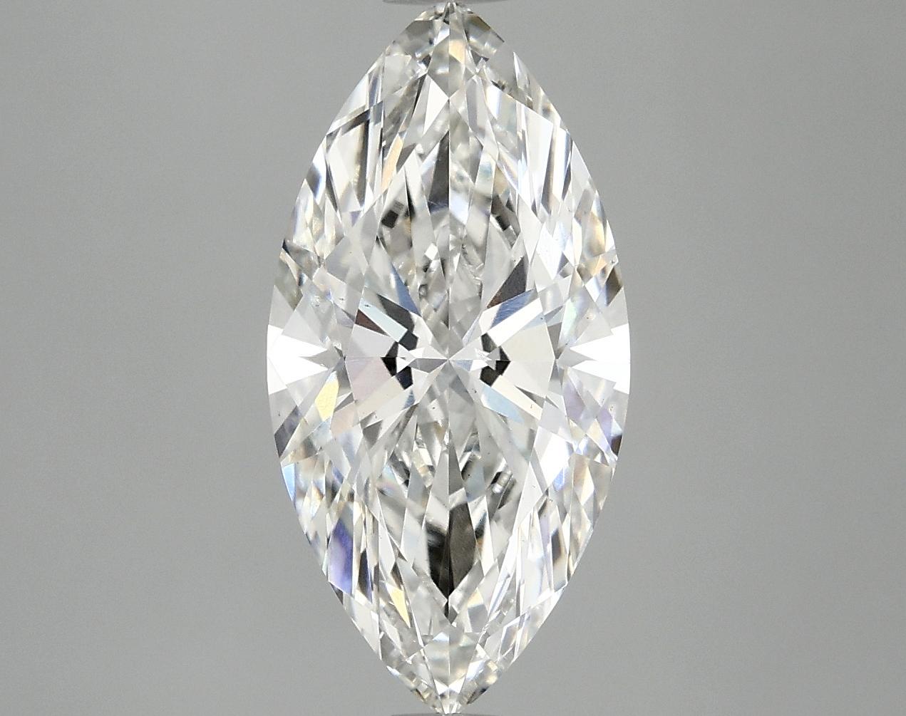 3.06 Carat Marquise Shaped Ideal Cut VS2 IGI Certified Lab Grown Diamond
