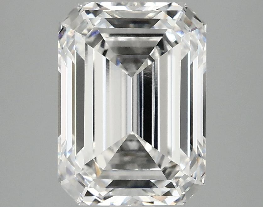 3.02 Carat Emerald Shaped Excellent Cut VVS2 IGI Certified Lab Grown Diamond