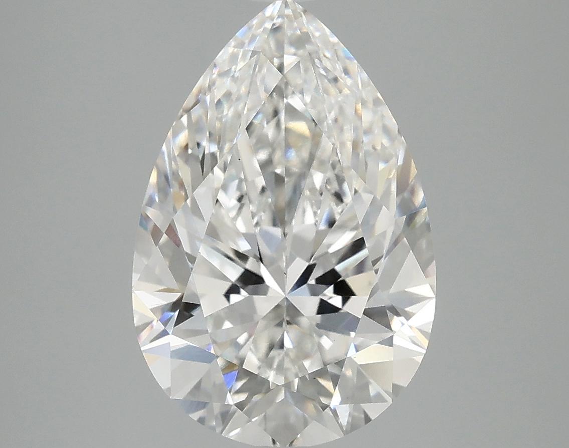 4.08 Carat Pear Shaped Excellent Cut VS1 IGI Certified Lab Grown Diamond