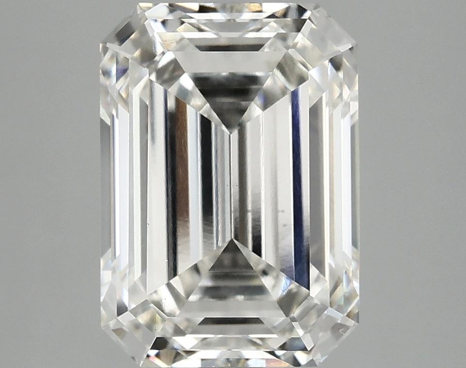 3.85 Carat Emerald Shaped Ideal Cut VS1 IGI Certified Lab Grown Diamond
