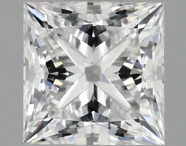 1.07 Carat Princess Shaped Ideal Cut VVS2 IGI Certified Lab Grown Diamond