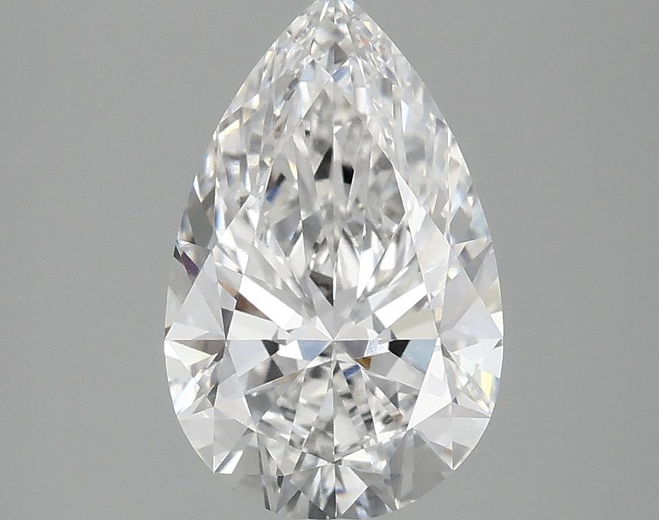 2.02 Carat Pear Shaped Ideal Cut VVS2 IGI Certified Lab Grown Diamond