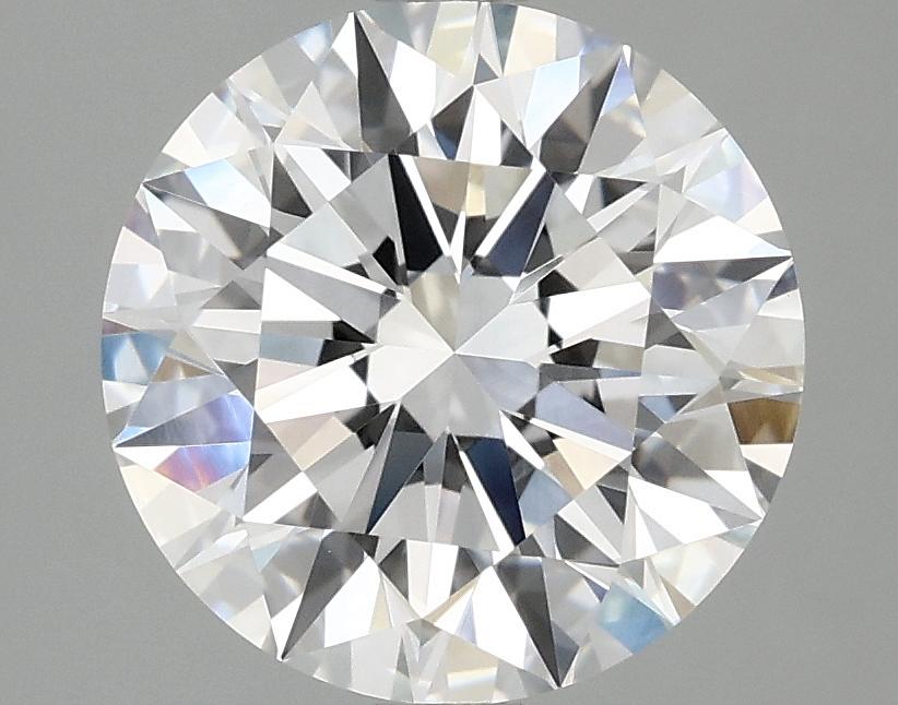 3.07 Carat Round Shaped Ideal Cut VVS2 IGI Certified Lab Grown Diamond