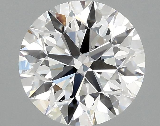 1.95 Carat Round Shaped Excellent Cut VVS2 IGI Certified Lab Grown Diamond