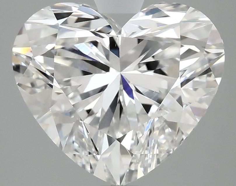4.07 Carat Heart Shaped Ideal Cut VS2 IGI Certified Lab Grown Diamond