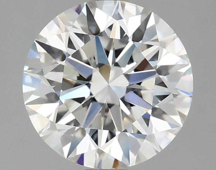 2.06 Carat Round Shaped Ideal Cut VVS2 IGI Certified Lab Grown Diamond