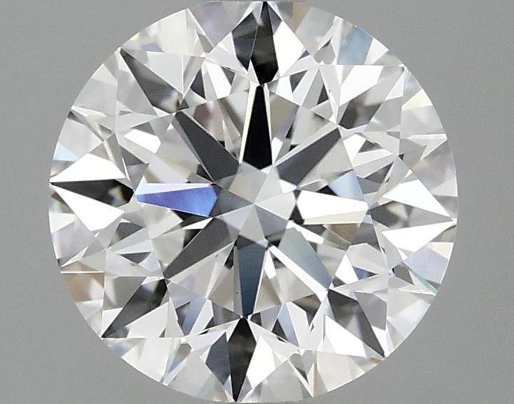 2.05 Carat Round Shaped Excellent Cut VVS2 IGI Certified Lab Grown Diamond