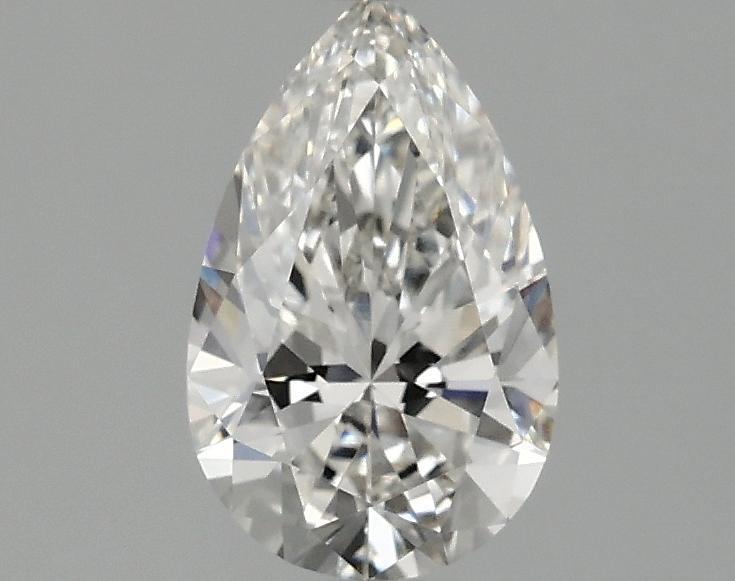 0.99 Carat Pear Shaped Ideal Cut VVS2 IGI Certified Lab Grown Diamond