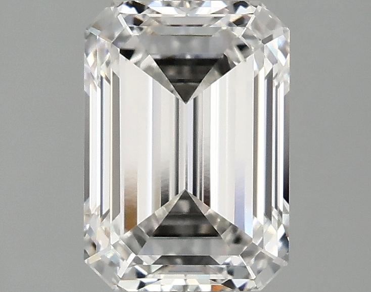 2.1 Carat Emerald Shaped Ideal Cut VVS2 IGI Certified Lab Grown Diamond