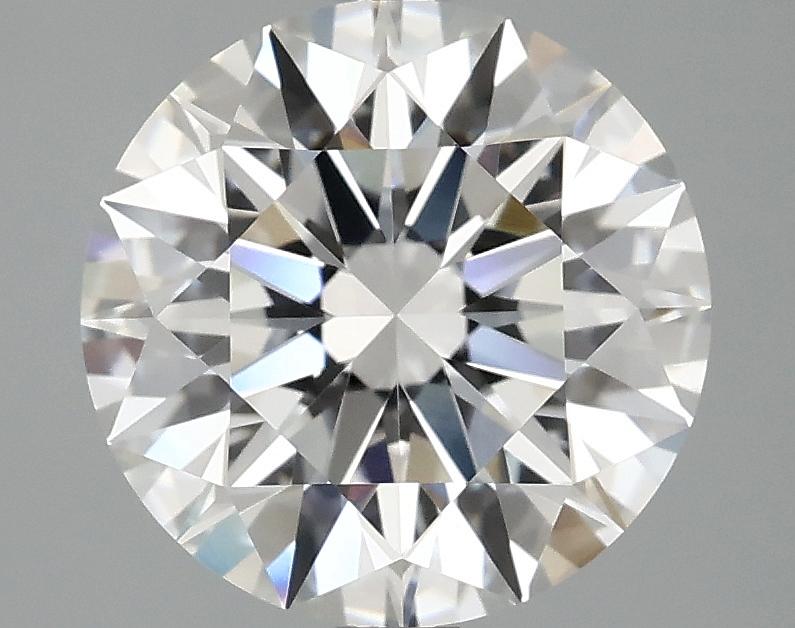3.09 Carat Round Shaped Ideal Cut VVS2 IGI Certified Lab Grown Diamond