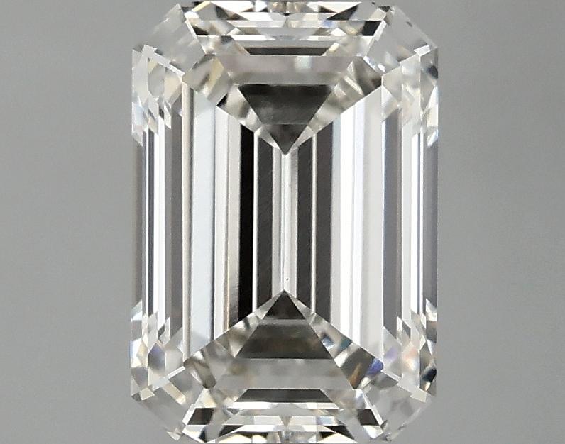 2.49 Carat Emerald Shaped Ideal Cut VVS2 IGI Certified Lab Grown Diamond