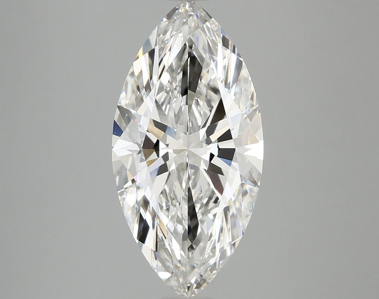 2.99 Carat Marquise Shaped Ideal Cut VVS2 IGI Certified Lab Grown Diamond