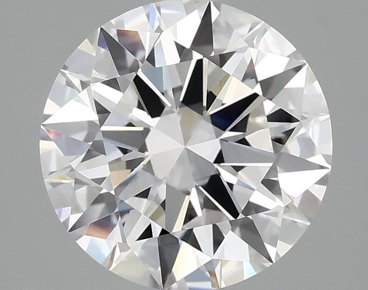 2.55 Carat Round Shaped Ideal Cut VVS2 IGI Certified Lab Grown Diamond