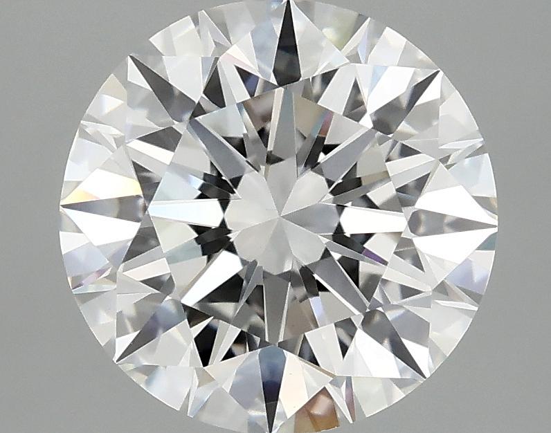 3.06 Carat Round Shaped Excellent Cut VVS2 IGI Certified Lab Grown Diamond