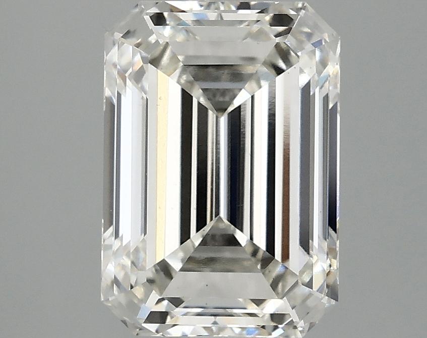 3.02 Carat Emerald Shaped Ideal Cut VS1 IGI Certified Lab Grown Diamond