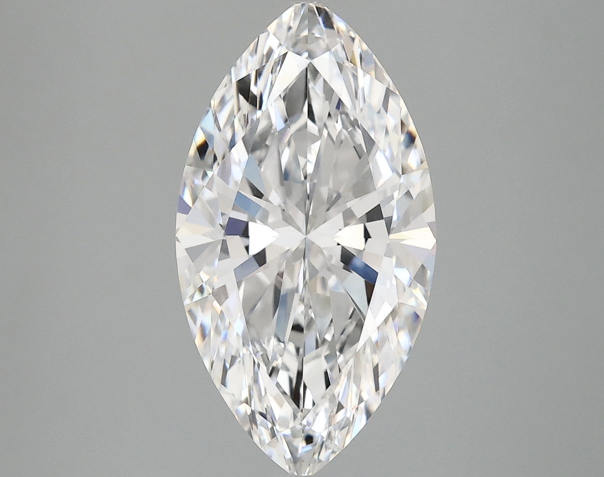 3.02 Carat Marquise Shaped Excellent Cut VVS2 IGI Certified Lab Grown Diamond