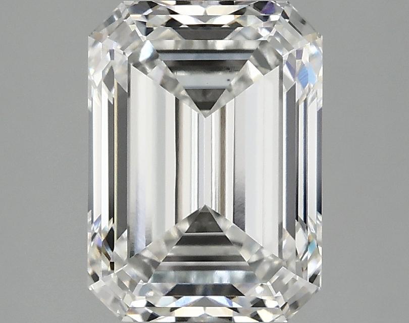 3.04 Carat Emerald Shaped Excellent Cut VS1 IGI Certified Lab Grown Diamond