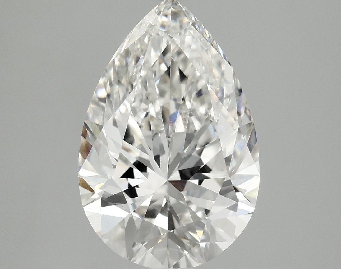 2.54 Carat Pear Shaped Excellent Cut VVS2 IGI Certified Lab Grown Diamond