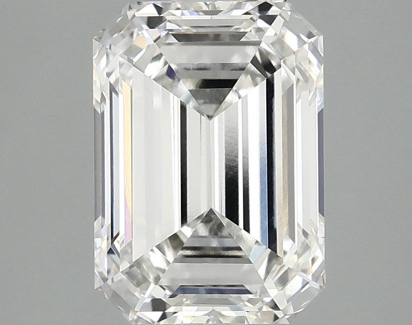 2.98 Carat Emerald Shaped Ideal Cut VVS2 IGI Certified Lab Grown Diamond