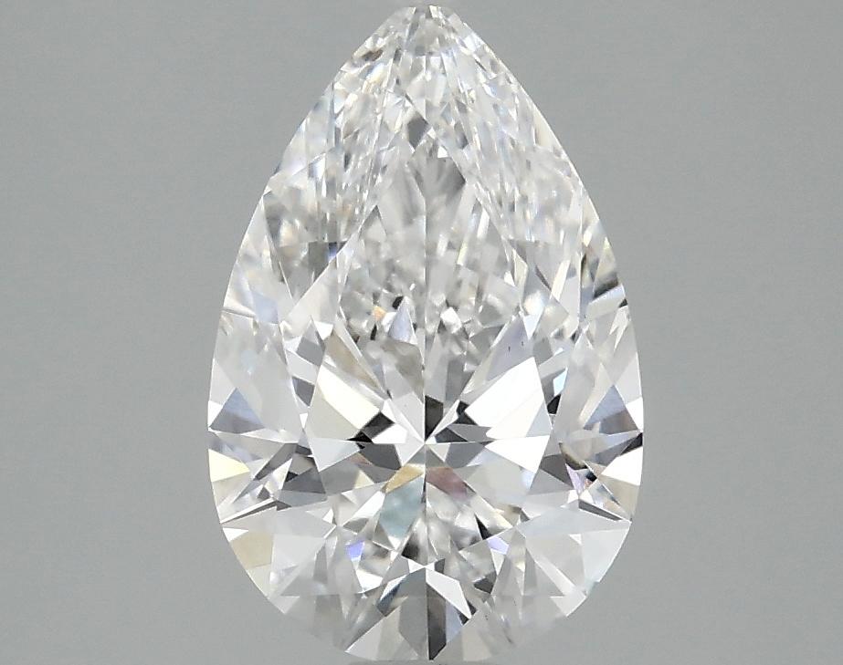 2.03 Carat Pear Shaped Ideal Cut VS1 IGI Certified Lab Grown Diamond