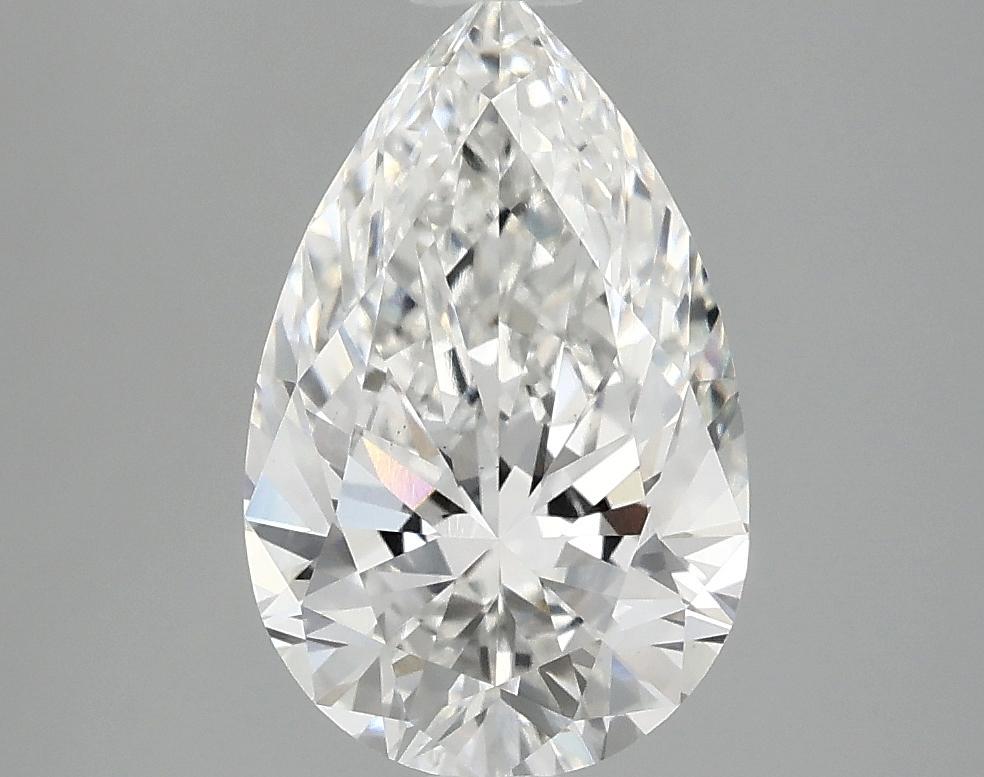 2.3 Carat Pear Shaped Ideal Cut VS1 IGI Certified Lab Grown Diamond
