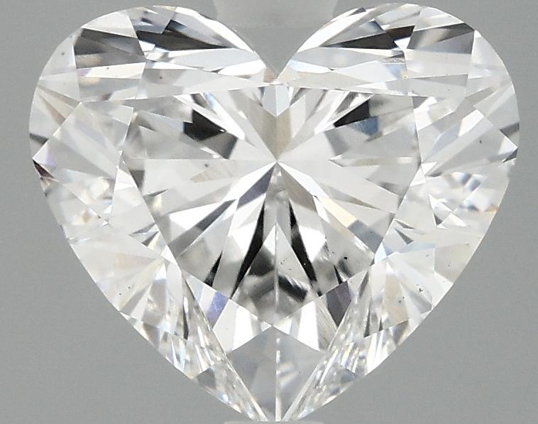 3.08 Carat Heart Shaped Ideal Cut VS2 IGI Certified Lab Grown Diamond