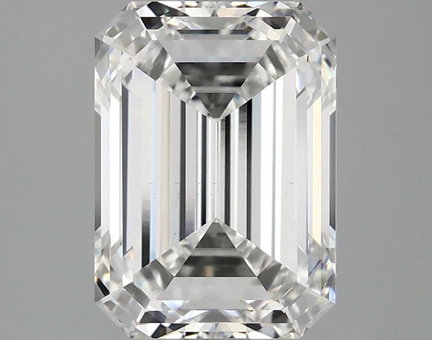 3.09 Carat Emerald Shaped Ideal Cut VS1 IGI Certified Lab Grown Diamond