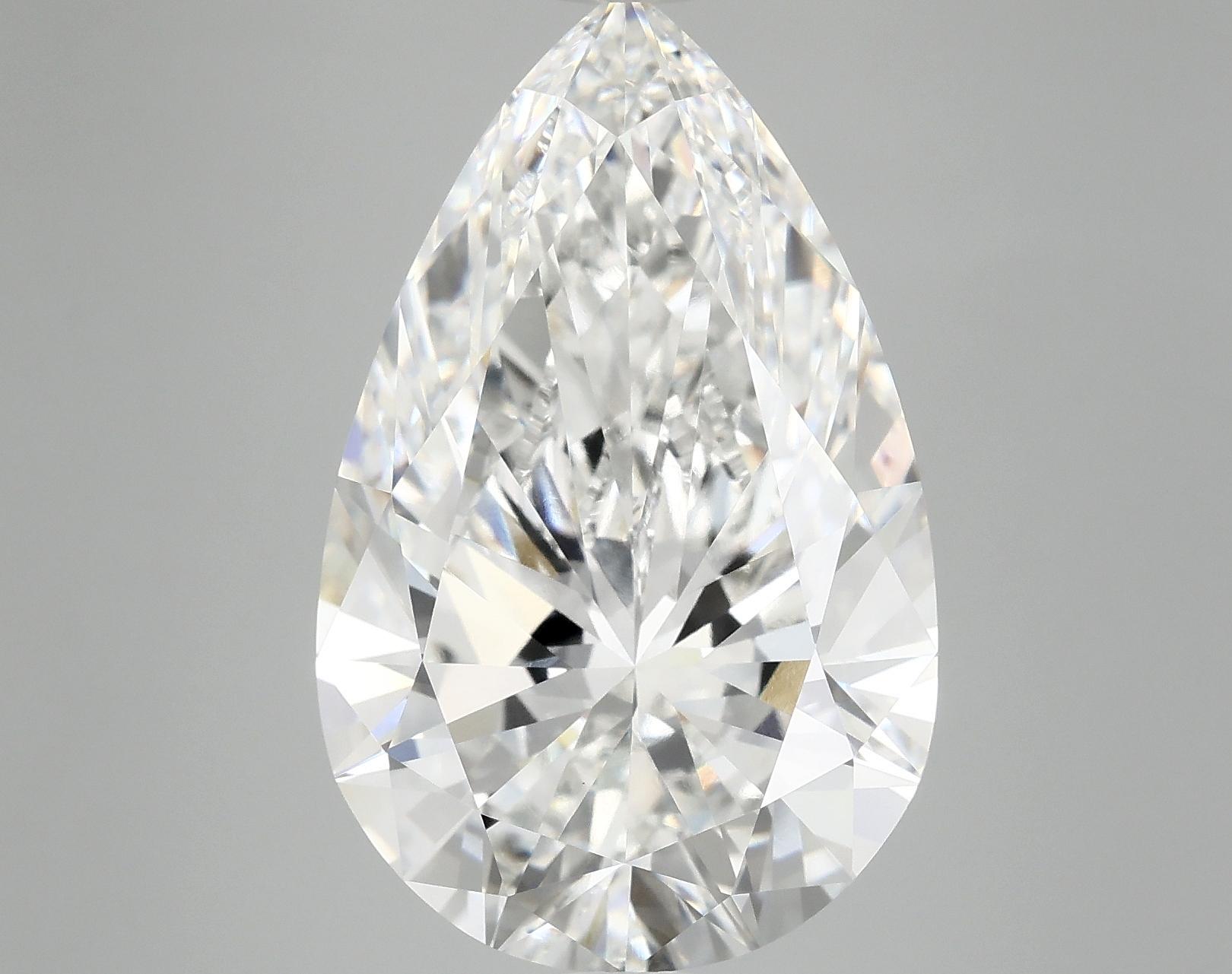 10.22 Carat Pear Shaped Ideal Cut VVS2 IGI Certified Lab Grown Diamond