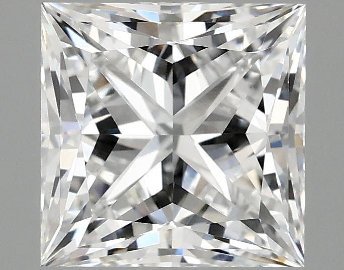 2.06 Carat Princess Shaped Ideal Cut VVS2 IGI Certified Lab Grown Diamond