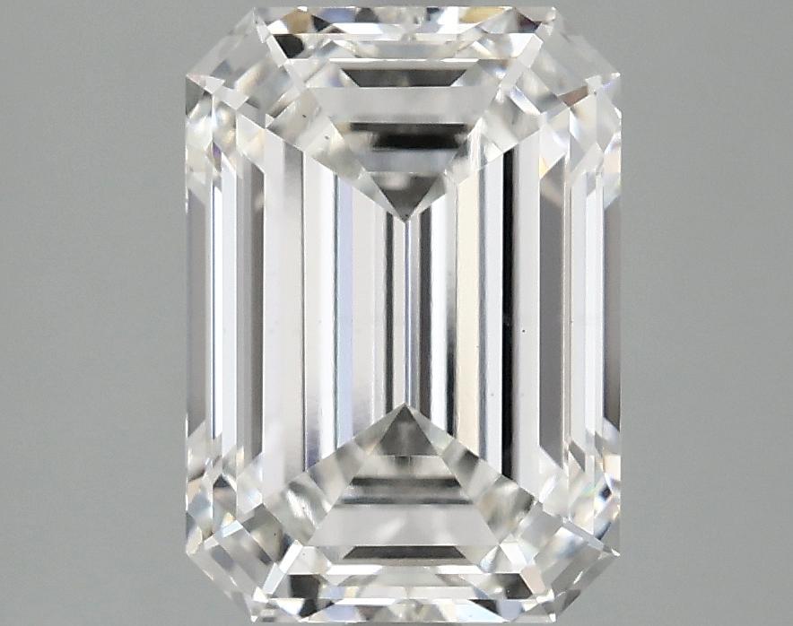 3.08 Carat Emerald Shaped Ideal Cut VS2 IGI Certified Lab Grown Diamond