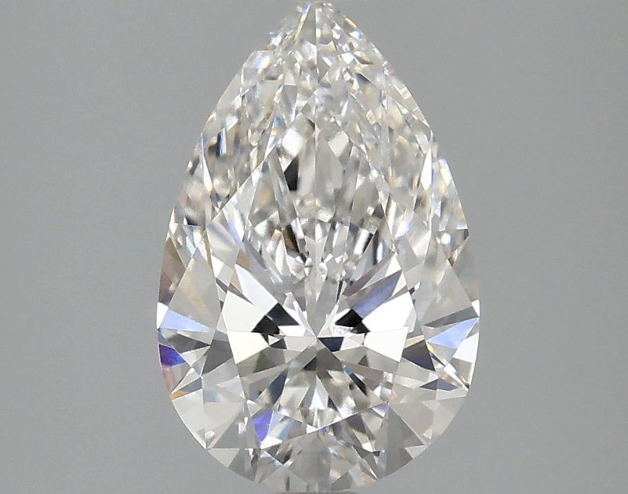 1.84 Carat Pear Shaped Ideal Cut VVS2 IGI Certified Lab Grown Diamond