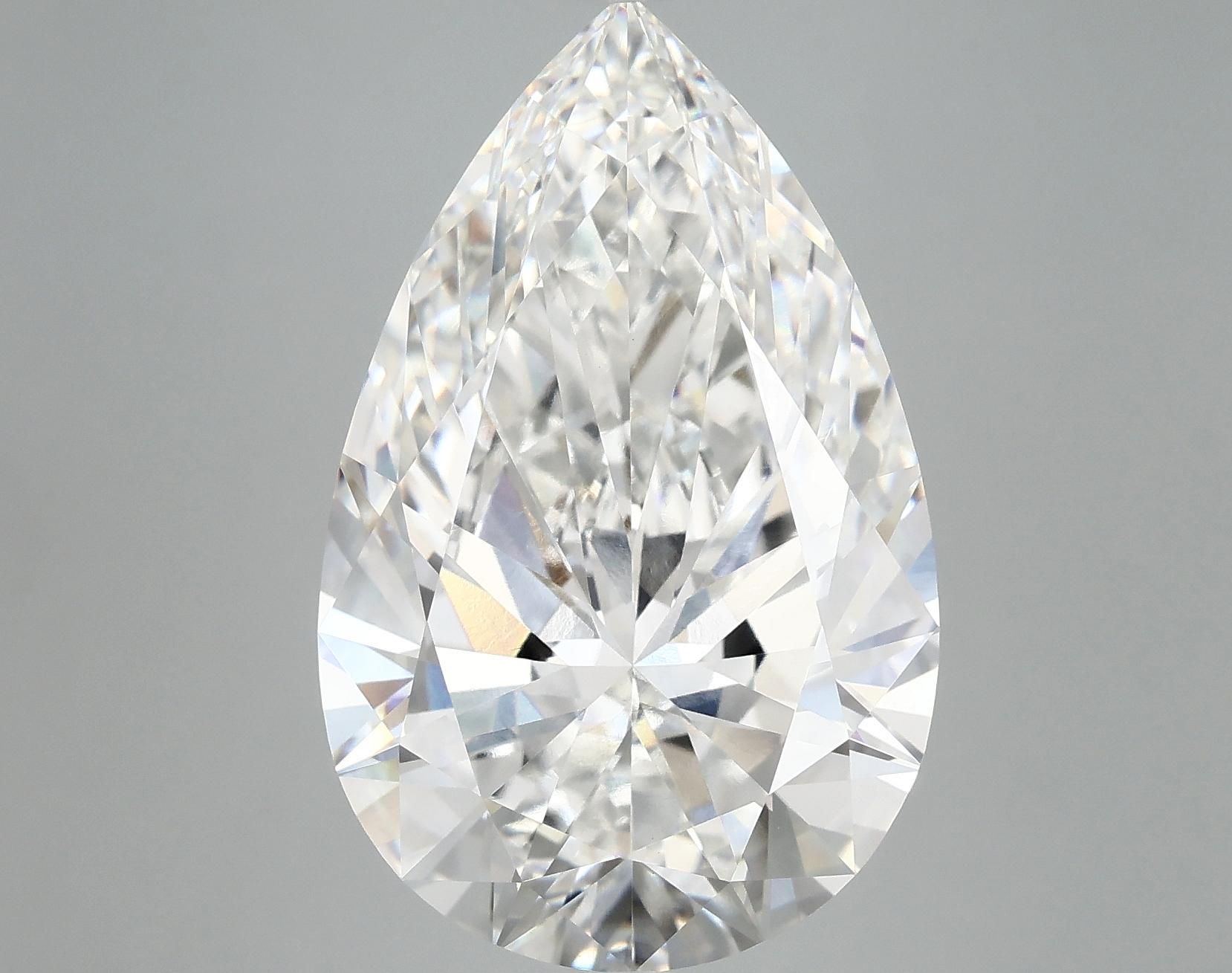 10.01 Carat Pear Shaped Ideal Cut VVS2 IGI Certified Lab Grown Diamond