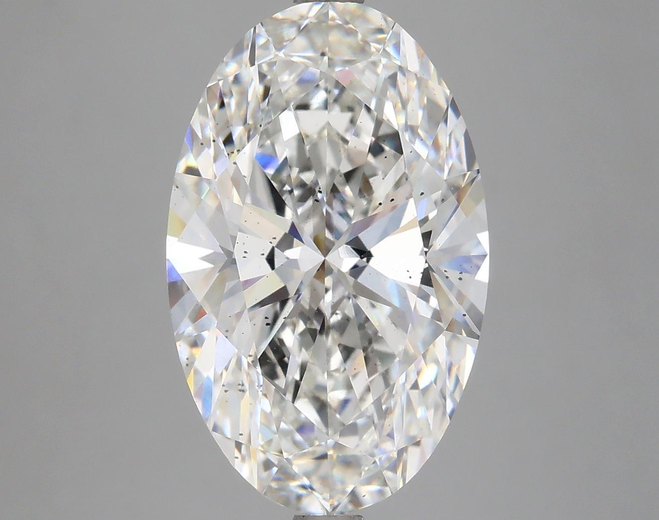 5.5 Carat Oval Shaped Excellent Cut SI1 IGI Certified Lab Grown Diamond