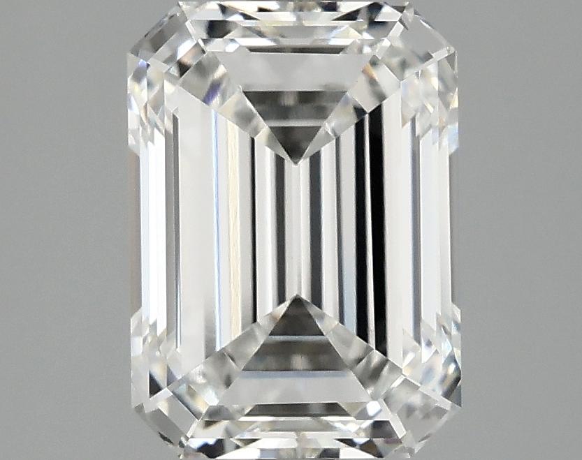 3.08 Carat Emerald Shaped Excellent Cut VVS2 IGI Certified Lab Grown Diamond