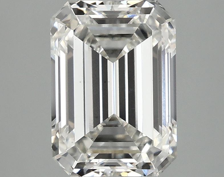 2.58 Carat Emerald Shaped Ideal Cut VS1 IGI Certified Lab Grown Diamond