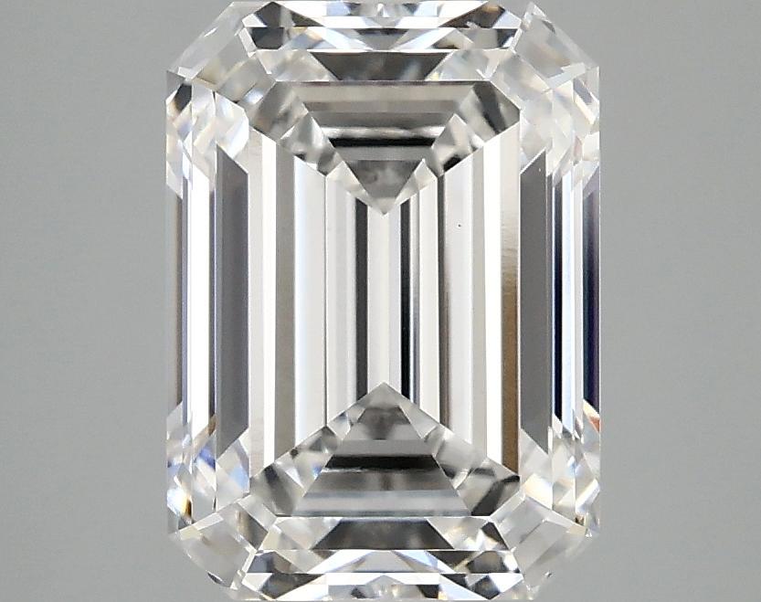 3.05 Carat Emerald Shaped Excellent Cut VS1 IGI Certified Lab Grown Diamond