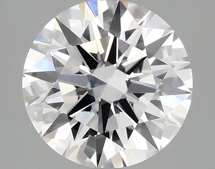 2.05 Carat Round Shaped Ideal Cut VVS2 IGI Certified Lab Grown Diamond