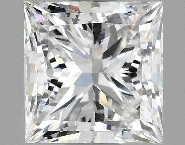 0.97 Carat Princess Shaped Ideal Cut VVS2 IGI Certified Lab Grown Diamond