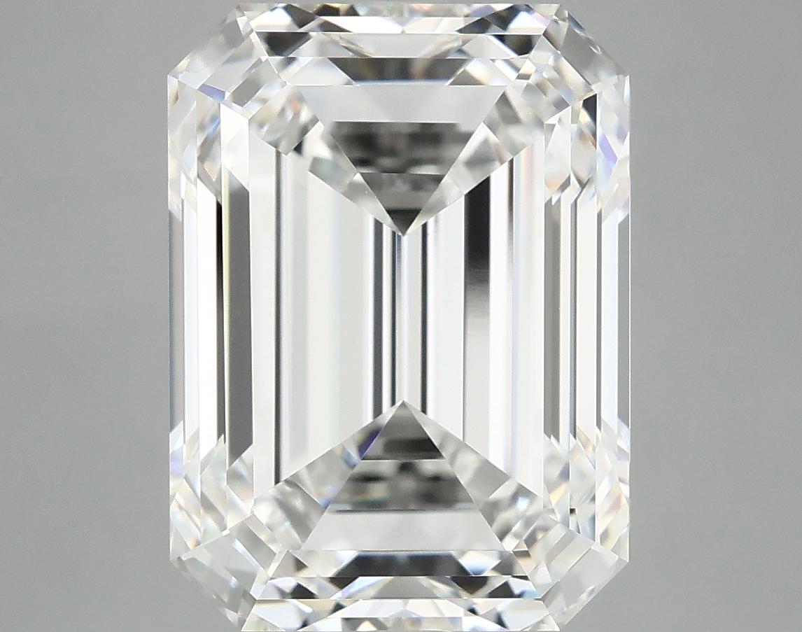 7.2 Carat Emerald Shaped Excellent Cut VVS2 IGI Certified Lab Grown Diamond