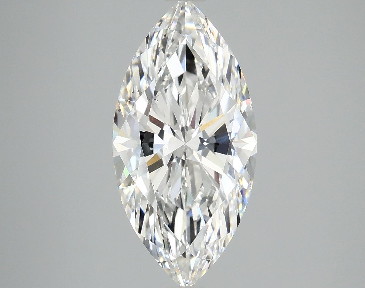 2.97 Carat Marquise Shaped Ideal Cut VS1 IGI Certified Lab Grown Diamond