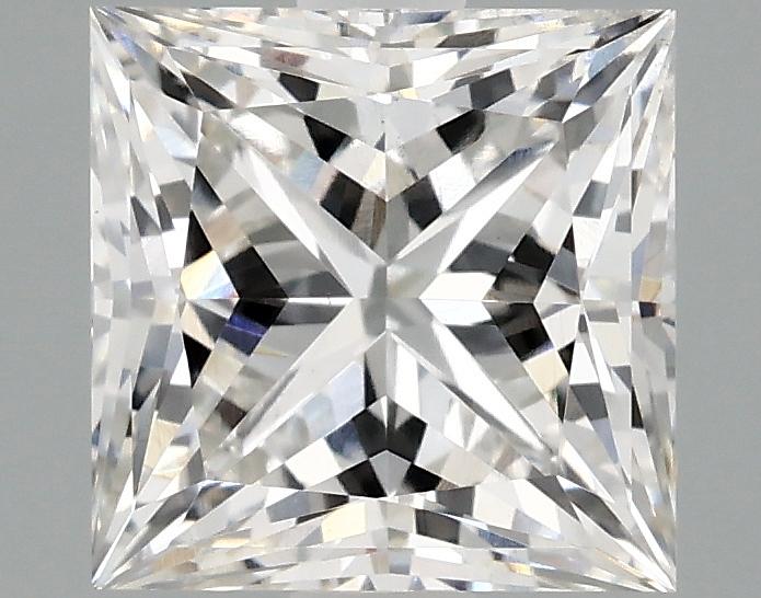 2.05 Carat Princess Shaped Ideal Cut VS1 IGI Certified Lab Grown Diamond