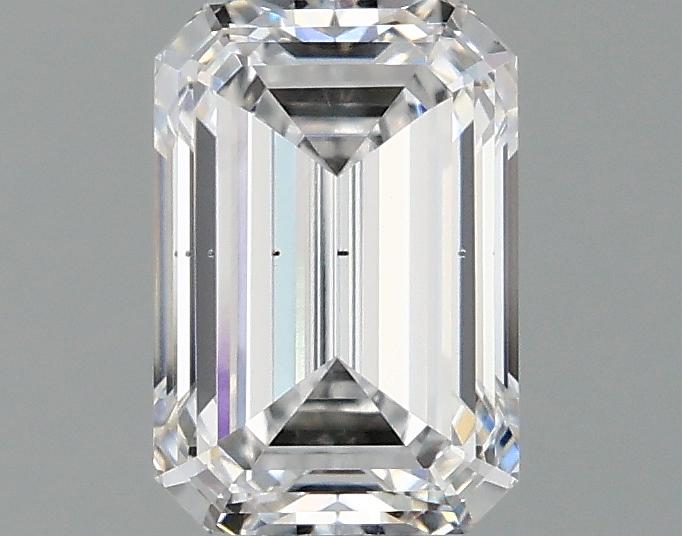 0.96 Carat Emerald Shaped Ideal Cut VS2 IGI Certified Lab Grown Diamond