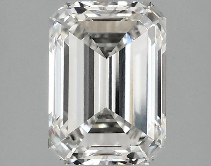 2.02 Carat Emerald Shaped Excellent Cut VVS2 IGI Certified Lab Grown Diamond
