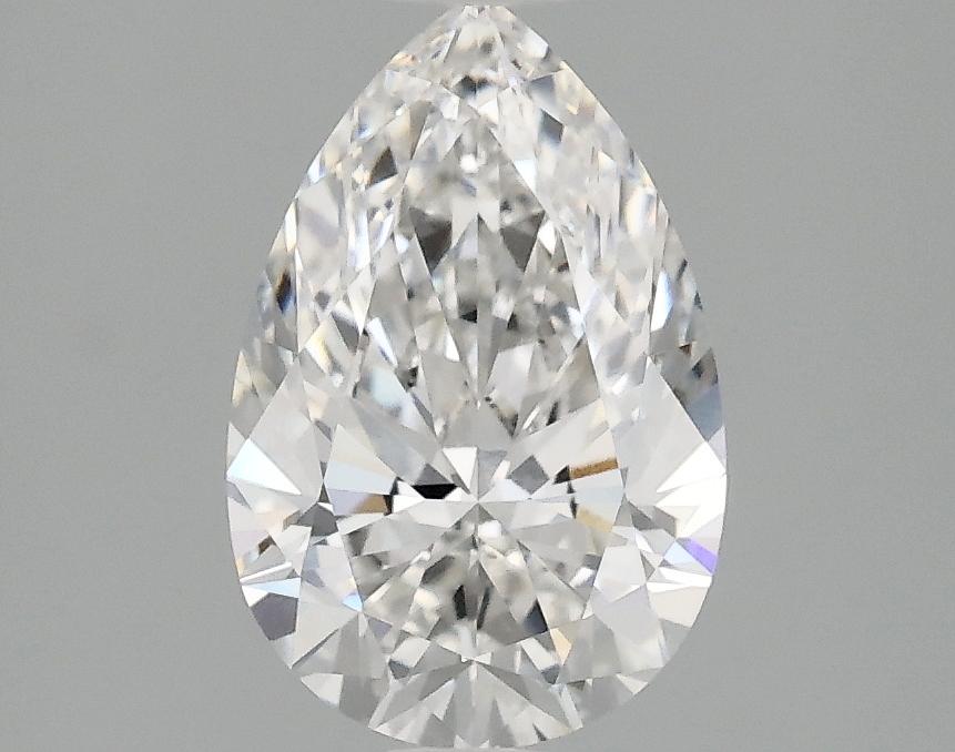 1.59 Carat Pear Shaped Excellent Cut VVS2 IGI Certified Lab Grown Diamond