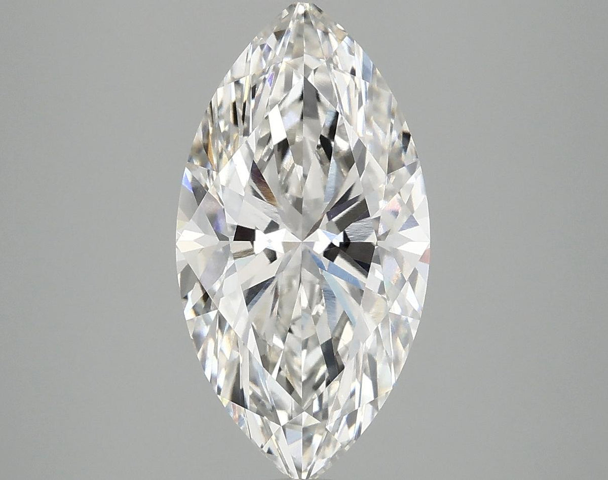 3.08 Carat Marquise Shaped Ideal Cut VS1 IGI Certified Lab Grown Diamond