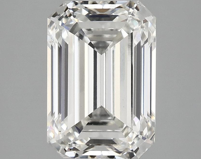 2.97 Carat Emerald Shaped Ideal Cut VS1 IGI Certified Lab Grown Diamond